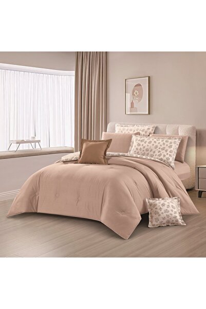 Levore Cotton 4-piece bedspread set, 100% soft cotton, floral pattern, double...