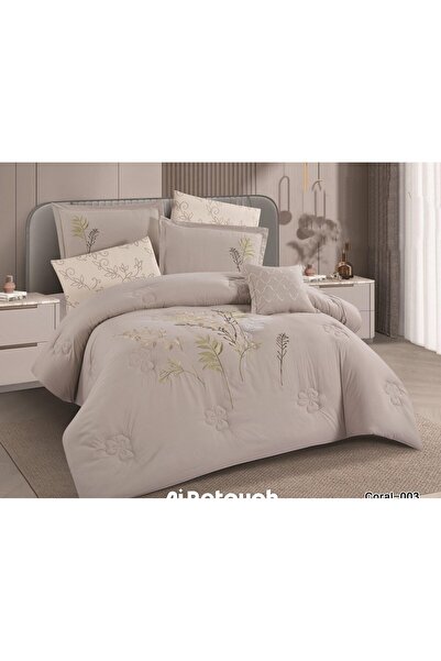 alzawia Luxury 7-piece summer floral double bed set