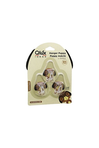 Greathings QLUX L-00902 (3 шт.) PUPPY ASKI (ПРОЗОРИЙ ПОВІСНИК) (КЛЕЙОВИЙ МОНТ...