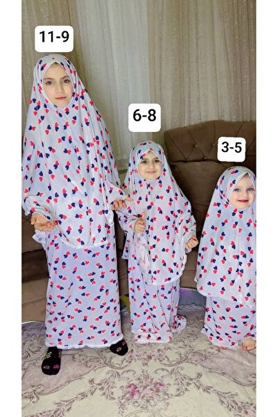 ALDAİR 3 Pcs Children's Prayer Dress