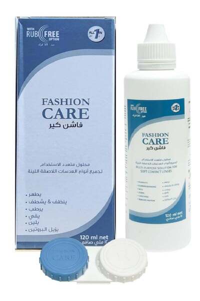 Fashion Care Multi-purpose Solution for Soft Contact Lenses by 120 ml