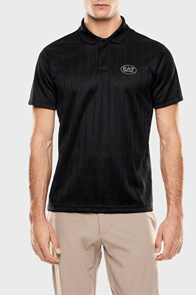 EA7 Logolu Regular Fit Düğmeli Polo Erkek POLO 7M001287 AF22277 FC038