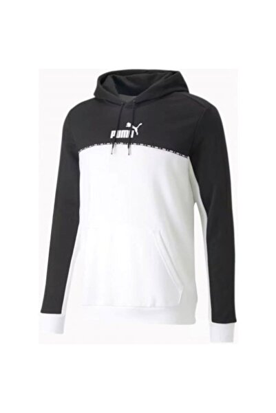 Puma Men's Essentials Block Tape Hoodie 675173-01 Size: S