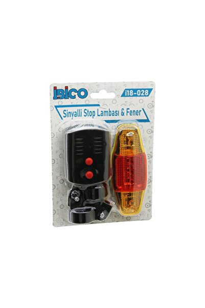 Greathings İBİCO İ18-028 ( 3İN1 ) BİSİKLET (8 SESLİ KORNA) ( COB LED FENER ) ...