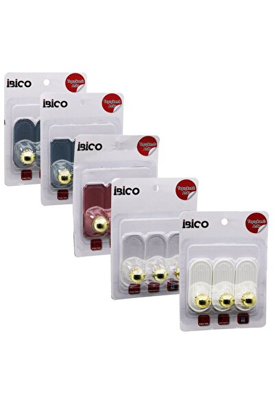 Greathings İBİCO İ17-021 (3 bucăți individuale = auriu și vârf sferic) cu ade...