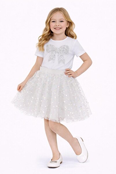 Nacar 23 Nisan 29 Ekim Gösteri Kıyafeti Kız Çocuk Modeli Etek Takımı