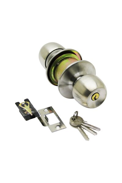 Greathings MF TOOLS ВХІДНИЙ ТИП (З КУЛЬКОЮ) (ТИП ГОТЕЛЮ) ЗАМОК ДЛЯ КІМНАТИ (3...