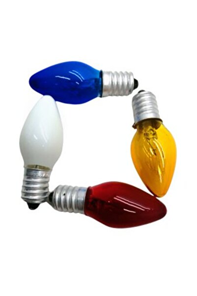 Greathings LEDON LD-1407R 7W E-14 (COLORAT) BULBĂ DE LAMPĂ DE NOAPTE*50X20