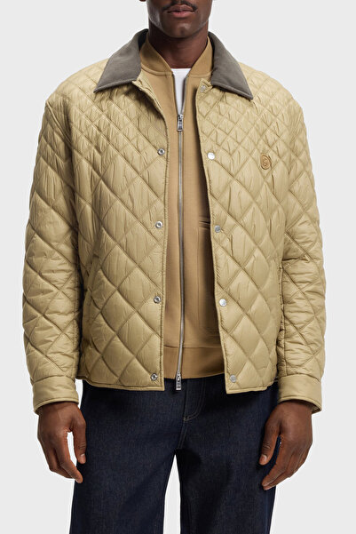 BOSS Kapitoneli Relaxed Fit Klasik Yaka Su İtici Mont Erkek MONT 50558841 252