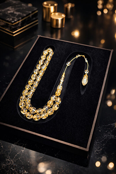 Altınsoy collection USTA İŞCİLİKLİ ALTIN PARÇACIKLI ROSARY GOLDEN TESBİH ÖZEL...