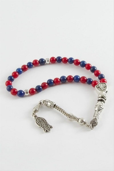 ZERO LAND Nrzsnt Bordo Mi Ceyt Natural Stone Prayer Beads 6 mm (05507) - Bordo