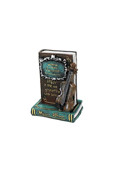 Greathings IBICO İ12-199 (GITARA I KNJIGA) VINTAGE DEKORATIVNA FIGURICA I KAS...