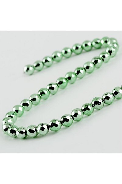 ZERO LAND NRZSNT 8 مم مصقول (12319) حجر الهيماتيت-أخضر