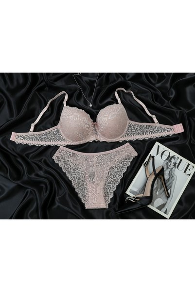 WOMEN'S WORLD FANTASY Supported Unpadded Lace Suit