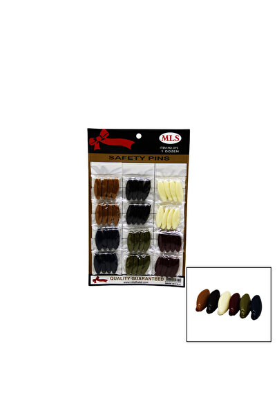 Greathings MLS NO-075 (PAKET OD Jednobojno) IGLA ZA KRAVATU I ŠAL 12-KOMADNA ...