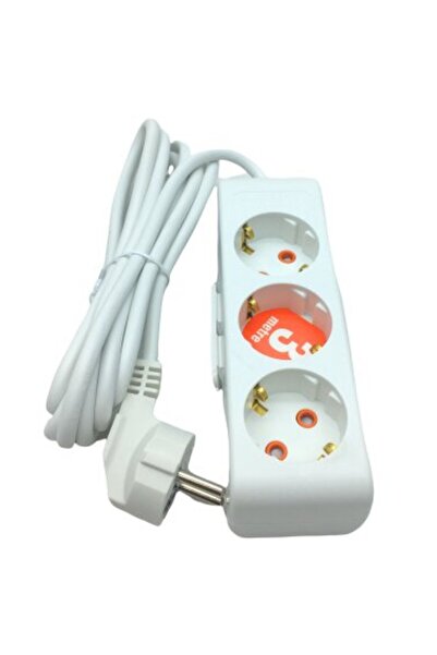 Greathings ري-تيك كابل تمديد ثلاثي الأطوار 3 متر مع مقبس كهربائي*12