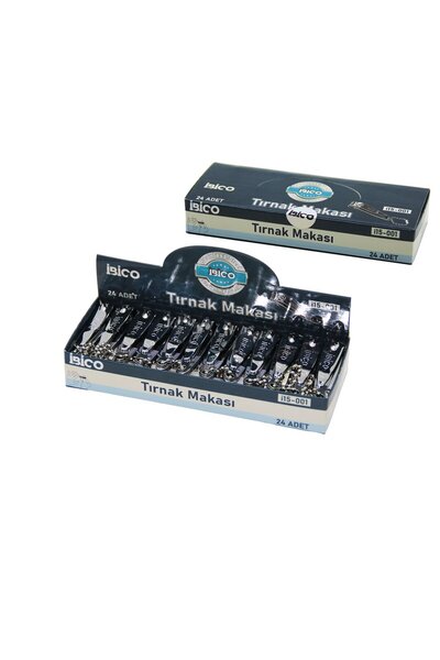 Greathings ІБІКО І15-001 (МАЛЕНЬКІ ТА СІРІ) НОЖИЦІ ДЛЯ НІГТІВ*24X50