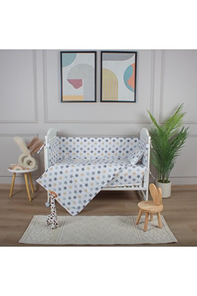 My Baby Baby crib mattress and crib bumpers, 7 pieces , Cotton