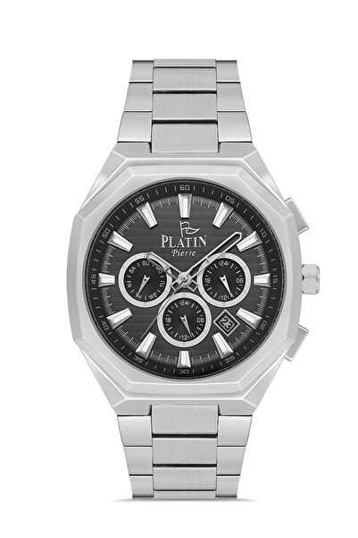 Platin Pierre Hds-pl-1281ga-a2 steel band active men's wristwatch