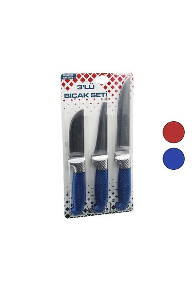 Greathings ERINOX BP-300 (3PCS) (SA NARUKVICOM) SET NOŽEVA ZA ŽRTVU (BP-320Y-...