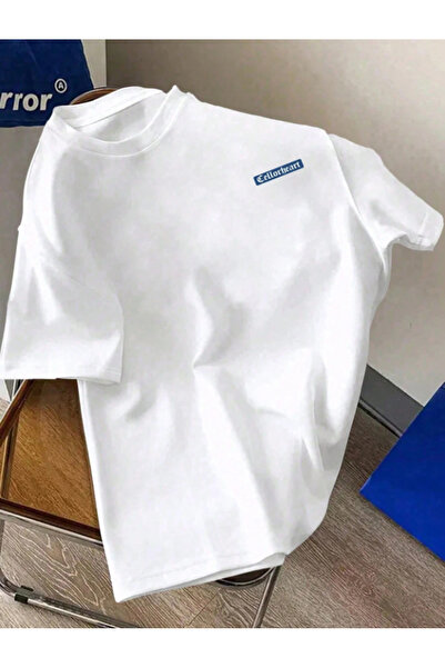 Massgai Μπλουζάκι Unisex Design Printed Oversize 100% βαμβάκι