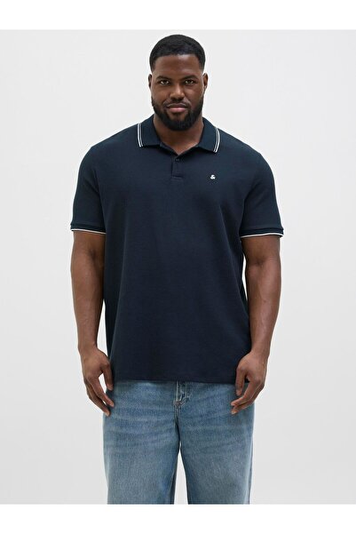 Jack & Jones Plus Poloshirt Plus Size Logo Poloshirt