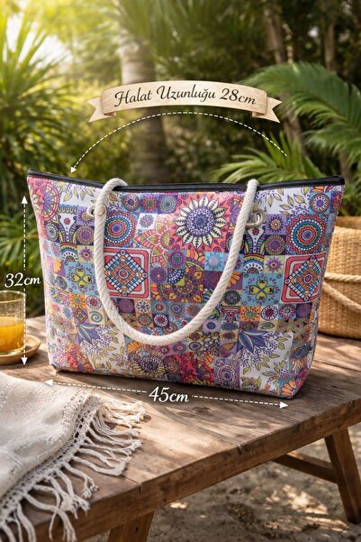 Modernica Women's Bag, Zippered Patterned Shoulder Bag