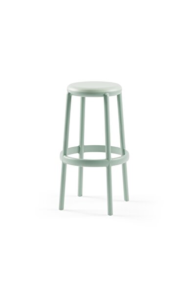 Tilia Duo Polipropilen Bar Taburesi 75 cm Nil Yeşili - Mutfak, Kafe, Restoran...