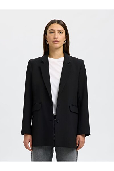 SELECTED Einreihiger Blazer Langer Relaxed Fit