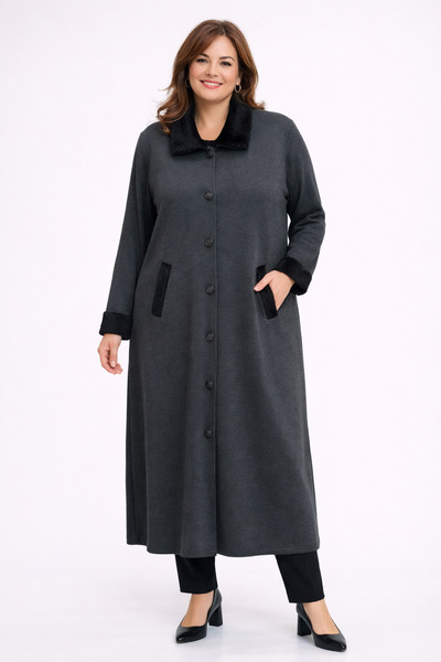 Zeynep Örme Трикотажний плащ