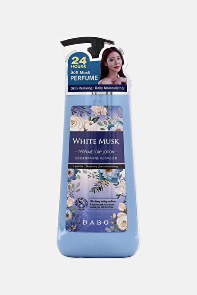 Dabo لوشن للجسم برائحة المسك الأبيض، 500 مل