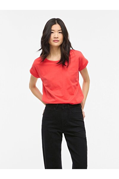 VILA T-Shirt VIDREAMERS Rundhals