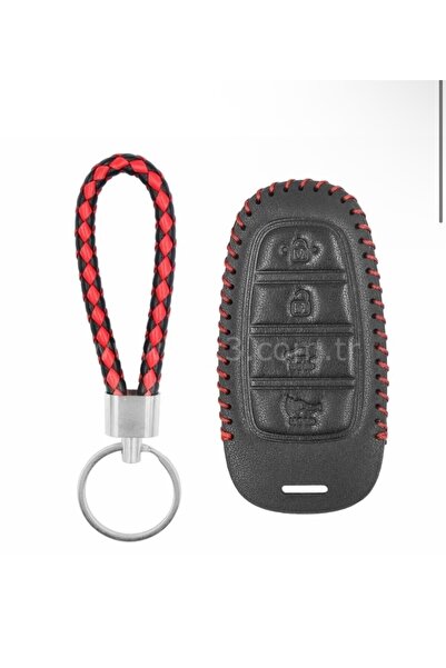 CİHAN GROUP Hyundai 2021+ new tucson santa fe compatible leather key case and...