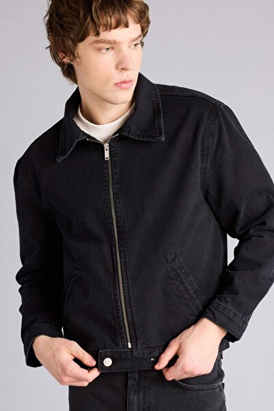 DeFacto Regular Fıt Pamuklu Ceket H0070AX26SP