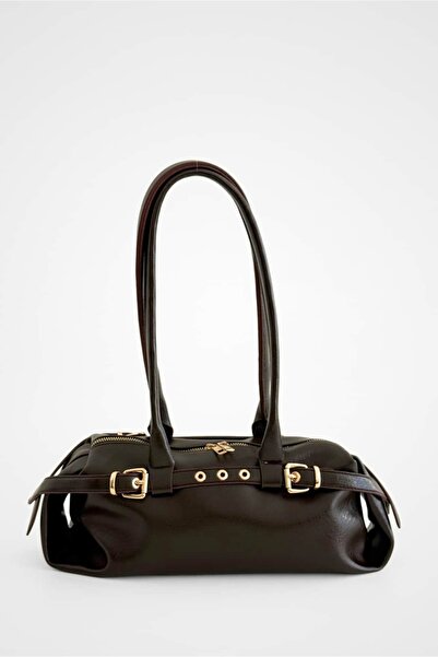 Yuka Atelier Isabela Sa detaljem kaiša Prirodna koža Žene Torba za rame