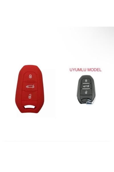 CİHAN GROUP Fiat Doblo 2023+ Silicone Key Protection Case Compatible with Key...