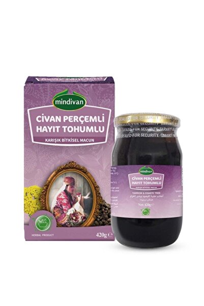 Mindivan Civan Perçemli Hayıt Tohumlu Macun 420g