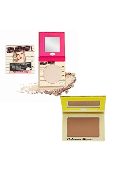 the balm Bahama Mama Allık-2,6 Gr +Mary Lou Manızer-5 Gr Aydınlatıcı Pudra SE...