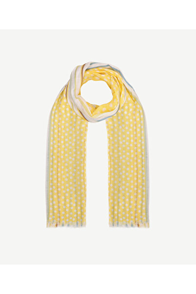 Yargıcı Çizgili Ve Puantiyeli Şal