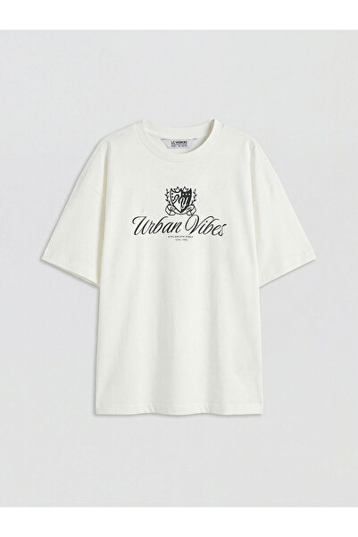 LC Waikiki Peak New Season Printed Girls' T-Shirt