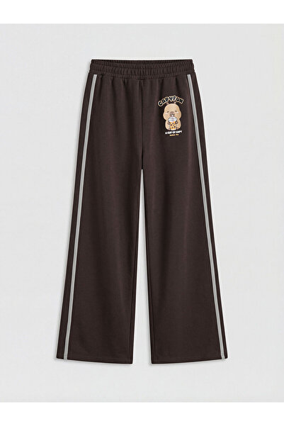 LC Waikiki Ozmarka New Season Capyfun Printed Girls' Sweatpants