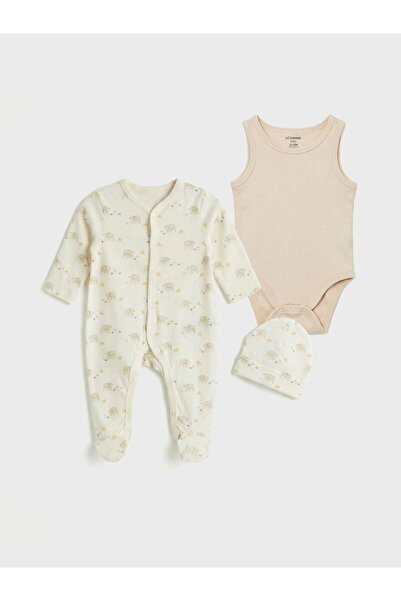 LC Waikiki Trendlucky Printed Baby Boy Hospital Discharge Set with Difference...