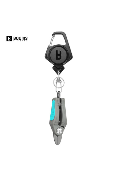 choice2 مقص خيط صيد صغير من الفولاذ المقاوم للصدأ من سكاي بلو بومز مع آلية سح...