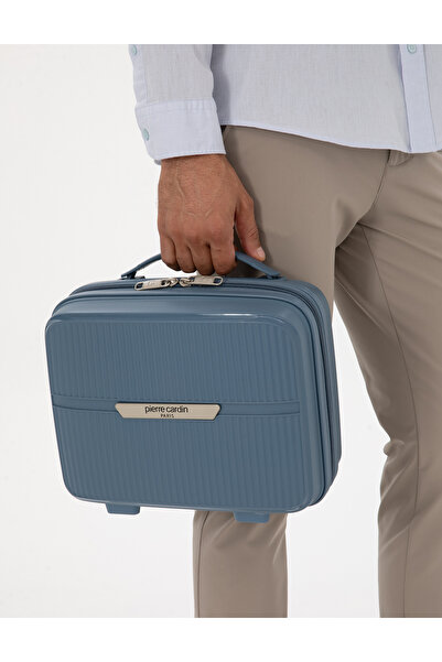 Pierre Cardin Mavi Makyaj Çantası El Valizi 50312935-VR036