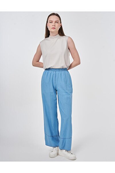 KYR Pantaloni Lavable Havuç croială Albastru