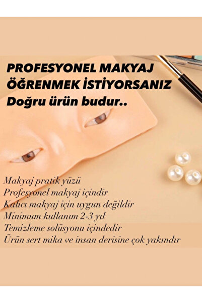 özgürce 5D Profesyonel Makyaj Çalışma Seti, Pratik ve Uygulamalı Lateks