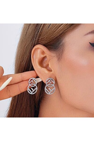 FA.accessories Women's gold earrings, modern and elegant style, stylist steel