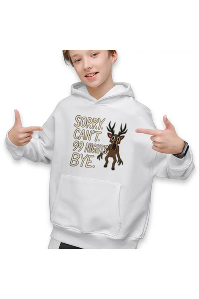 OEM Kids Boys' Sweatshirt 99 Nights Sorry Deer Roblox