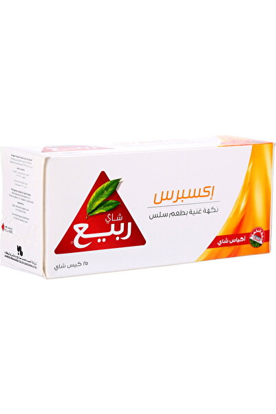Rabea حقيبة شاي إكسبريس، 25 كيس × 2 غرام، 25 كيسًا