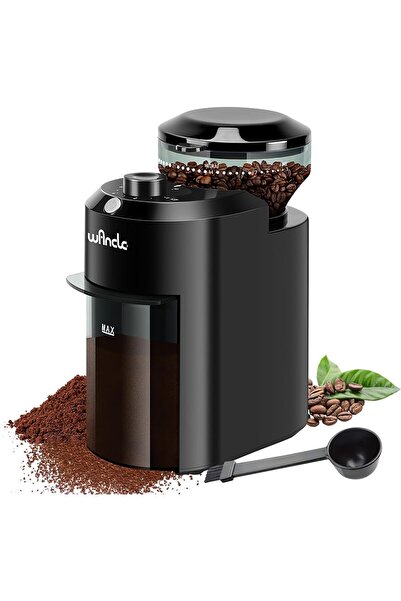 Wancle Electric Burr Coffee Grinder, Adjustable with 28 Precise Grind Setting...